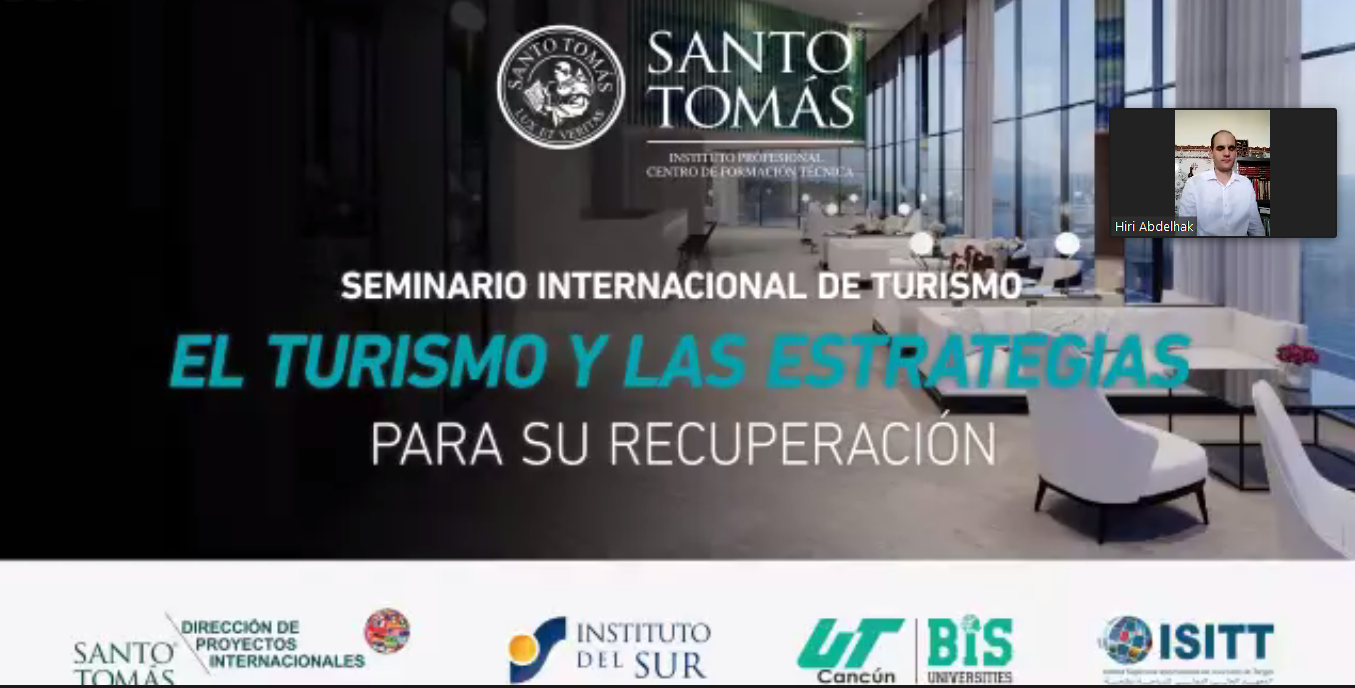 Santo Tomás lidera seminario Internacional sobre las estrategias para recuperar el turismo