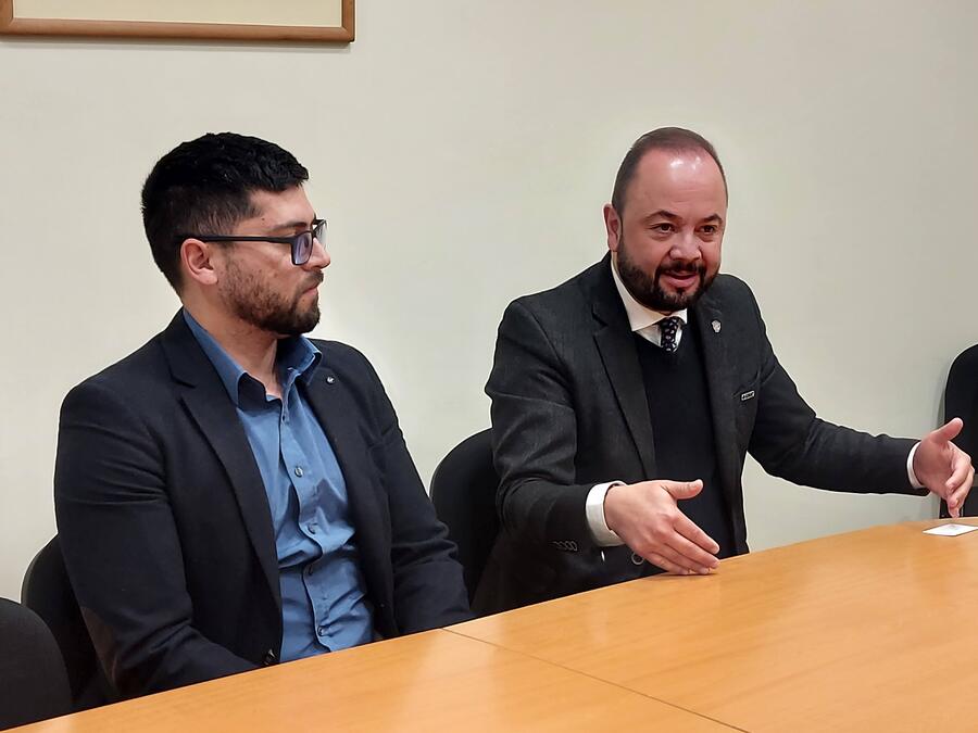 Rector de Universidad mexicana de la Vera-Cruz visitó Santo Tomás Puerto Montt