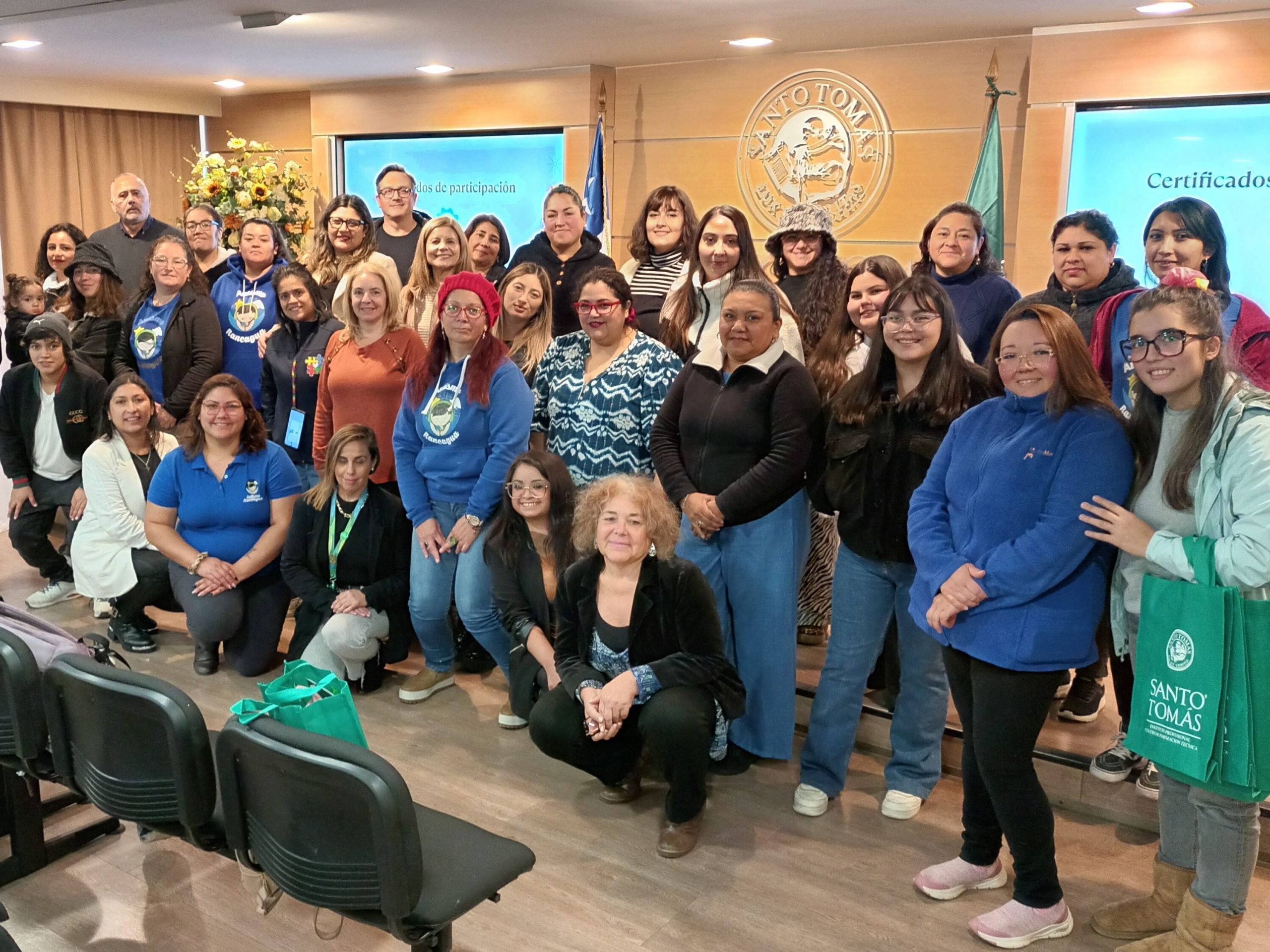 Rotary Club Machalí y Santo Tomás se unen en apoyo a Fundación Autismo Rancagua